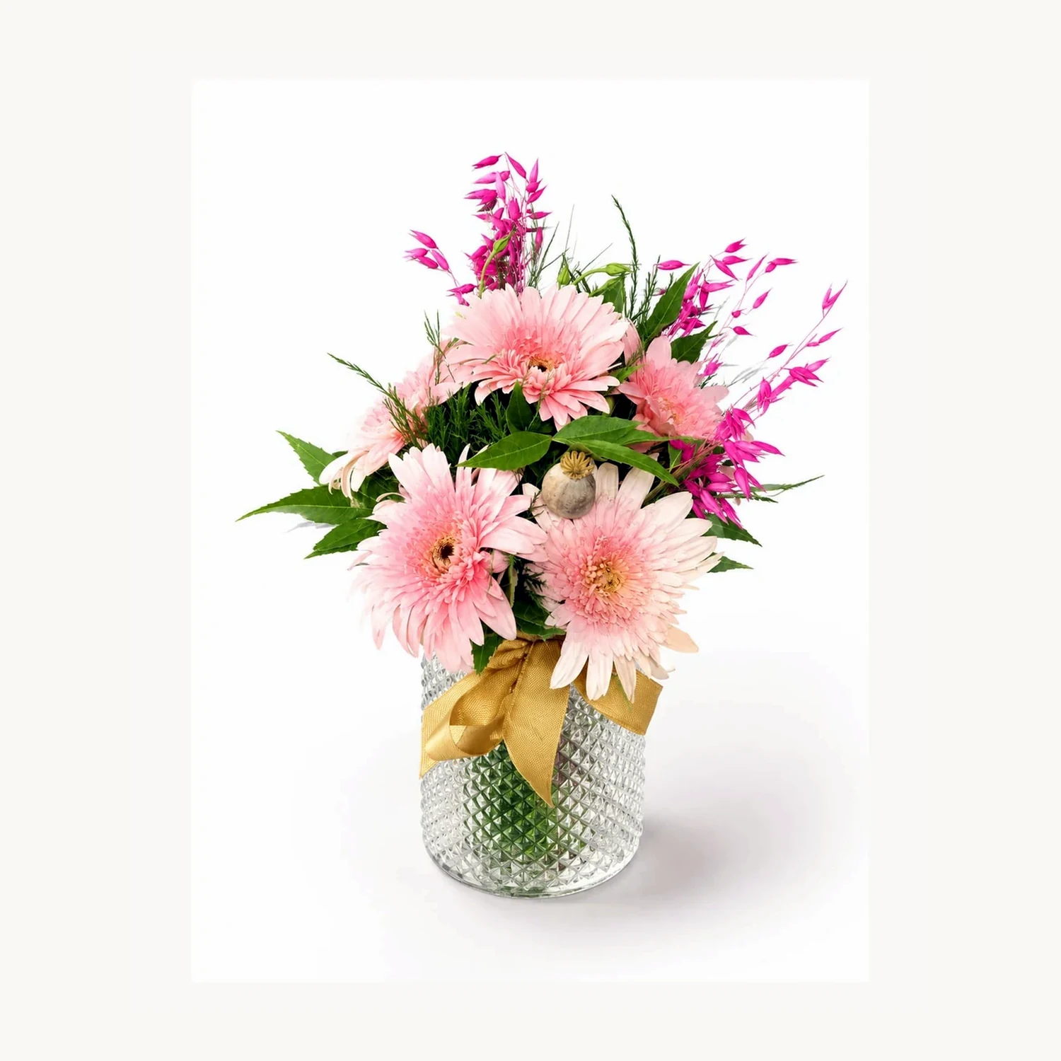 Vazoda Pembe Gerbera